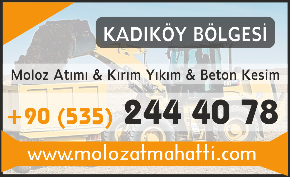 Kadıköy Moloz taşıma ve atma hattı